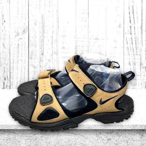 Nike ACG Other - Nike ACG Men Vintage Brown All-Trac Dual Strap Sport Sandals EUC! US Size 12 M